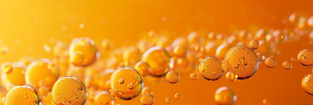 oil-bubbles-orange-background-light-reflection-refraction_1208049-10989-1024x344 کوآنزیم کیو10: اکسیر جوانی و طراوت پوست