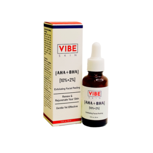 سرم پیلینگ و لایه بردار AHA 10% + BHA 2% وایب اسکین 30 میل vibe skin